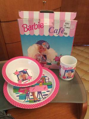 Kit Cocina. Barbie Cafe. Set De 3 Piezas