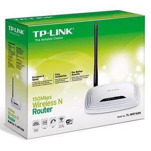 Router Tp Link Tlwr740n Una Antena 150 Mbps Al Mayor