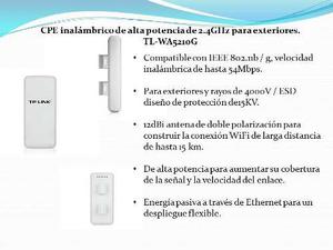 Tp-link Cpe 2.4ghz Tl-wag - Access Point