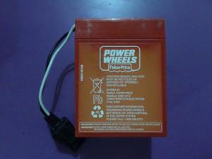 Bateria 6v Fisher Price Power Wheels