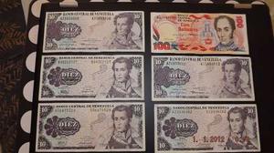 Billetes De 10 Bolivares