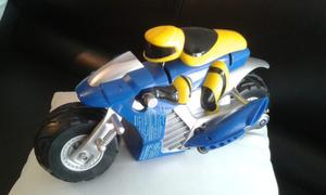 Carro Control Remoto Moto Maniac Original Kreysel Azul