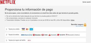 Net-flx Actualizar Pago.