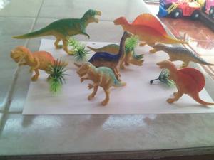 Juego De Dinosaurios Juguete Colección
