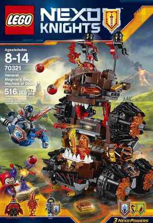 Lego Nexo Knights  Máquina De Asedio Infernal 516 Pzs