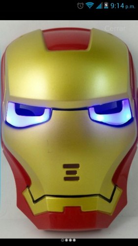 Mascara De Iron-man Led