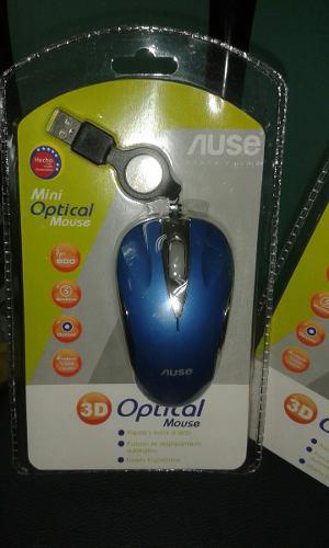 Mouse Ause Retractil Optico Nuevo Sellado