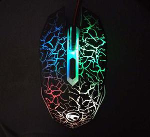 Mouse Gamer Led 7 Colores 6 Botones