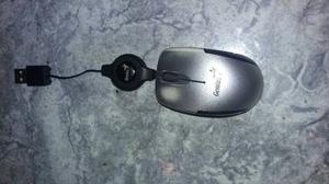Mouse Genius Con Cable Pegable
