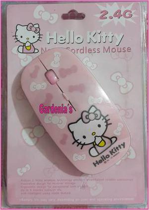 Mouse Inalambrico Hello Kitty