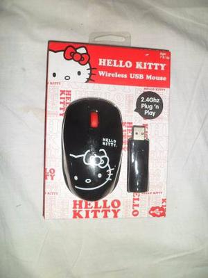 Mouse Inalambrico Hello Kitty Usb