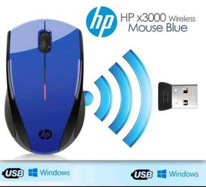 Mouse Inalambrico Hp Xghz Rojo Y Azul Nuevos