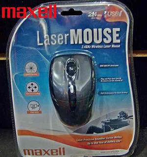 Mouse Inalambrico Laser Maxell