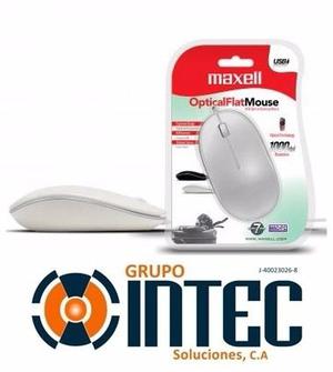 Mouse Inalambrico Maxell Mowl-220 Incluye Baterias Blanco