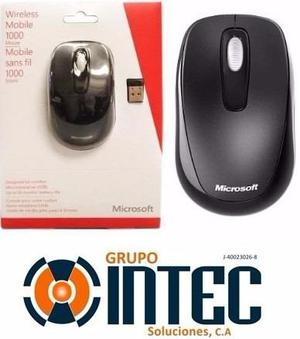 Mouse Inalambrico Microsoft Wireless Mobile  Negro