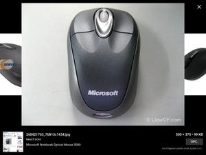 Mouse Inalámbrico Microsoft .