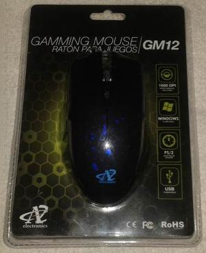 Mouse Para Juegos Gm12 Con Sensor Optico Para Juegos