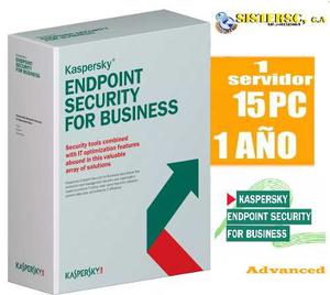 Licencia Kaspersky Endpoint Security Advanced 15 Nodos 1
