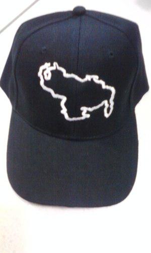 Gorras Mapa De Venezuela Negras