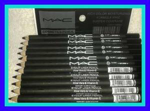 Lápiz Creyón Delineador De Ojos Y Labios Negro Mac