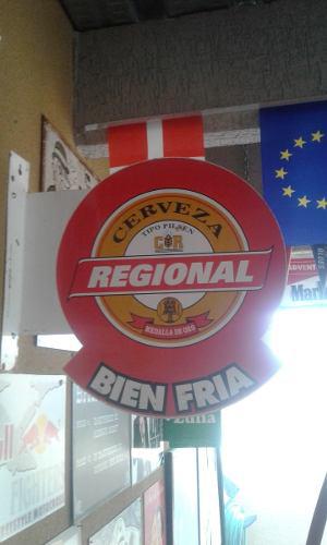 Aviso Cerveza Regional Metal Decoracion Bar