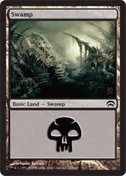 Cartas Magic The Gathering - Swamp Land