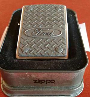 Encendedor Zippo Logo Ford Enchapado