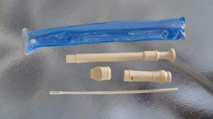 Flauta Dulce, Estuche Plástico, Limpiador Plástico
