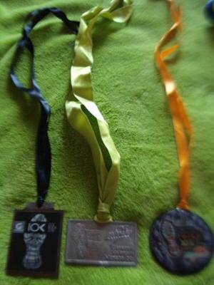 Medallas De Carrera 10k Gatorade Nike Caf