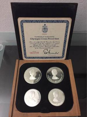 Monedas Olímpicas  De Canadá Coleccionables