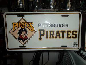 Placa Decorativa Beisbol Piratas De Pittsburgh Vintage