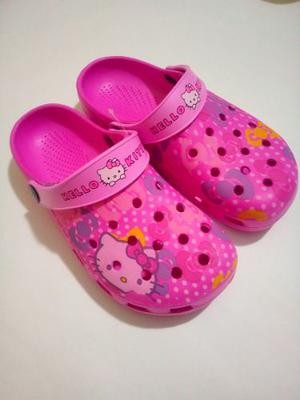 Sandalias Crocs De Hello Kitty