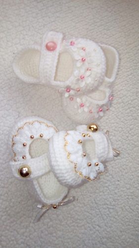 Zapatos Tejidos Para Bebés