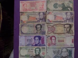 Billetes De Coleccion De Venezuela