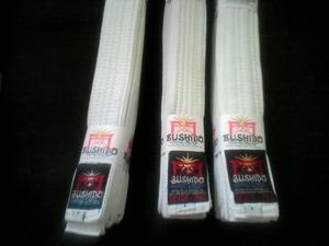 Cinturón Blanco Marca Bushido Talla4,