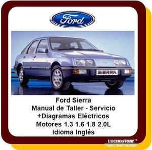 Ford Sierra Manual Taller Reparación Carburado Inyección