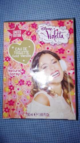 Perfume Disney Violetta Aroma Suaves De Vainilla