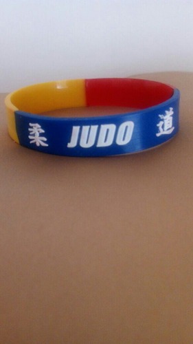 Pulseras De Judo Silicón Disponibles En Varios Colores