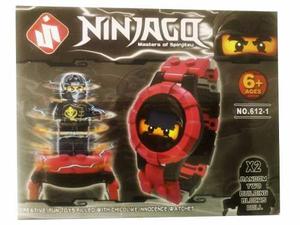 Reloj Ninjago Legos, Con 2 Figuras Reloj Digital Para Niños