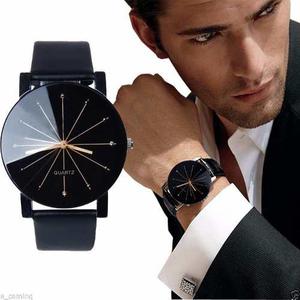 Reloj Para Hombre De Quartz De Acero, Elegante.