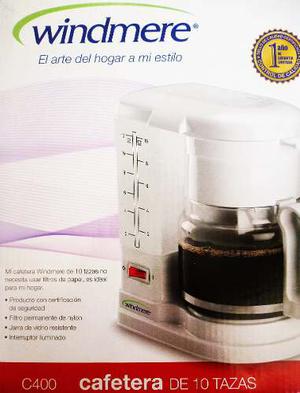 Cafetera 10 Tazas Windmere C400