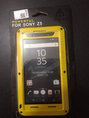 Estuche O Forro Metálico Para Telefono Sony Z5