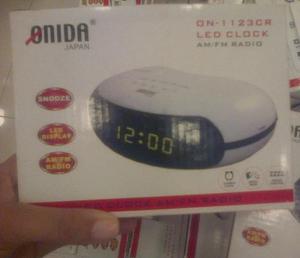 Reloj Despertador Digital Radio Am Fm Onida Nuevo