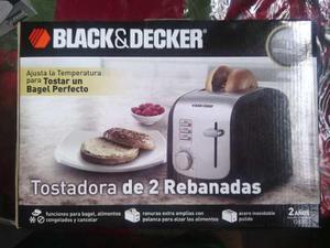 Tostadora Black & Decker De 2 Rebanadas Modelo T
