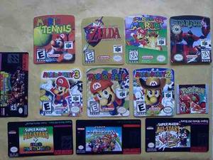 Etiquetas Para Juegos De Nintendo 64 Nes Y Snes