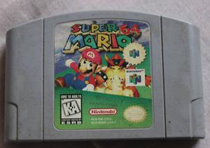 Juego De Nintendo 64. Super Mario Con Manual