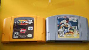 Juego Nintendo 64 Tony Hawk Y All-star Baseball 