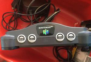 Nintendo 64 + 2 Controles + Adaptador + 2 Juegos