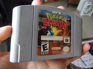 Pokémon Stadium Para Nintendo 64 En Perfecto Estado.