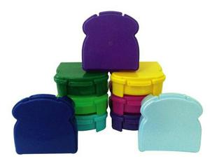 Sandwichera Sanduchera Plastica Desayunos Fiesta Cotillon